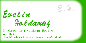 evelin holdampf business card